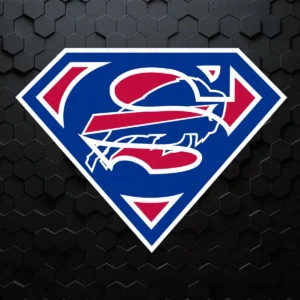 Superman Buffalo Bills SVG Cricut Digital Download