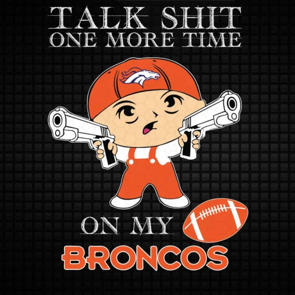 bold and playful with a vintage touch Broncos classic SVG design showing humor and pride for Cricut and Silhouette cutting machines