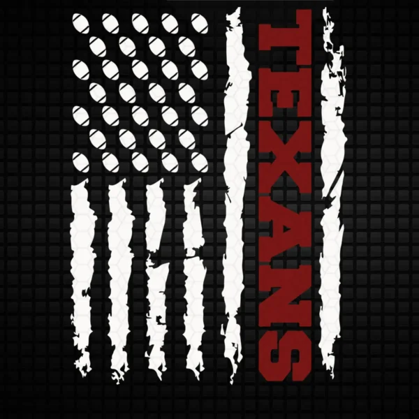modern with a vintage twist Texans logo SVG design showing pride for Cricut and Silhouette cutting machines