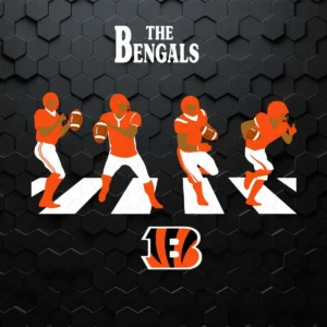 modern and bold with a dynamic feel Bengals classic SVG design showing excitement and pride for Cricut and Silhouette cutting machines