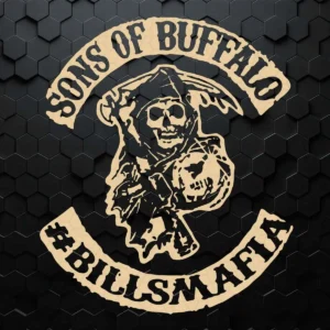 The Death Sons Of Buffalo Bills Mafia SVG Cricut File