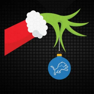 modern and playful with a festive twist NFL classic SVG design showing joy and excitement for Cricut and Silhouette cutting machines