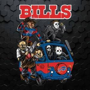 The Killers Club Buffalo Bills Horror Nfl Football SVG Cricut File