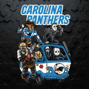The Killers Club Carolina Panthers Horror SVG Cricut File