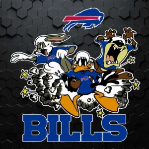 The Looney Tunes Football Team Buffalo Bills Nfl SVG