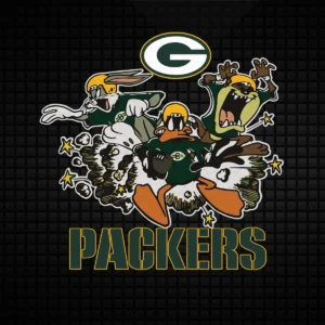 vintage and bold with a playful cartoon aesthetic Packers classic SVG design showing nostalgia and excitement for Cricut and Silhouette cutting machines