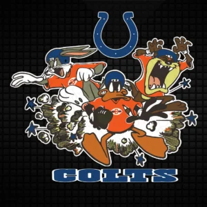 vintage with a playful twist Colts classic SVG design showing excitement and nostalgia for Cricut and Silhouette cutting machines