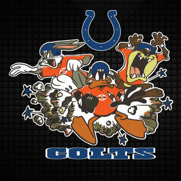 vintage with a playful twist Colts classic SVG design showing excitement and nostalgia for Cricut and Silhouette cutting machines