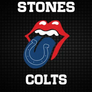 modern with a bold and playful twist Colts logo SVG design showing excitement and camaraderie for Cricut and Silhouette cutting machines
