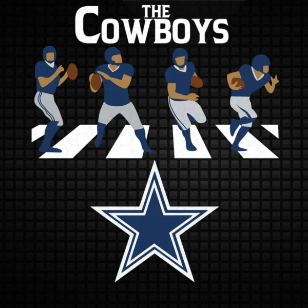 modern with a bold and dynamic aesthetic Cowboys logo SVG design showing pride for Cricut and Silhouette cutting machines