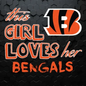 bold and modern with a playful twist Bengals classic SVG design showing excitement and pride for Cricut and Silhouette cutting machines