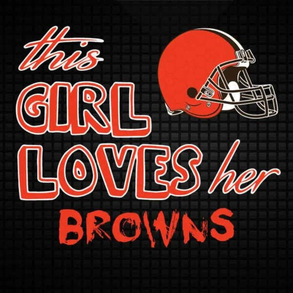 bold and playful, with a vintage touch Browns classic SVG design showing pride and loyalty for Cricut and Silhouette cutting machines