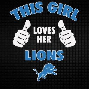 modern and bold with a playful touch Lions classic SVG design showing pride for Cricut and Silhouette cutting machines