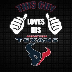 bold and modern with a playful twist Texans classic SVG design showing excitement and pride for Cricut and Silhouette cutting machines