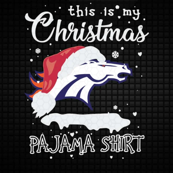 modern with a playful twist Broncos classic SVG design showing joy and excitement for Cricut and Silhouette cutting machines