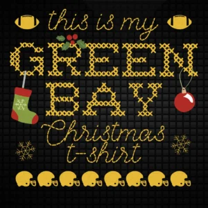 vintage with a playful holiday theme NFL classic SVG design showing joy and excitement for Cricut and Silhouette cutting machines