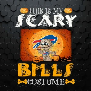 This Is My Scary Buffalo Bills Costume Halloween PNG