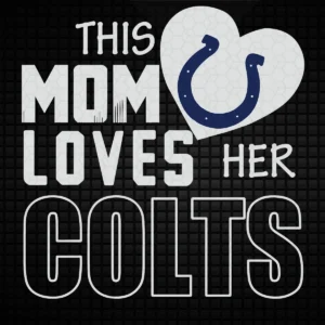 modern with a playful twist Colts classic SVG design showing pride and affection for Cricut and Silhouette cutting machines