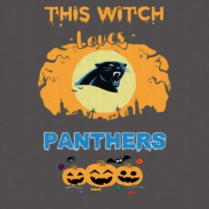 This Witch Love Carolina Panthers SVG Cricut File
