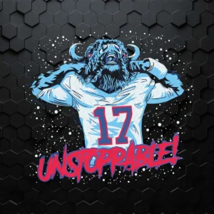 Unstoppable Josh Allen Buffalo Bills PNG File