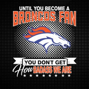 bold and modern with a vintage touch Broncos classic SVG design showing pride for Cricut and Silhouette cutting machines
