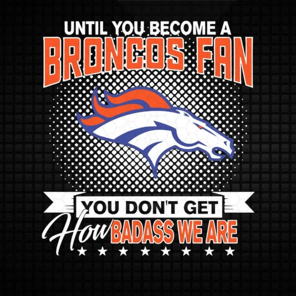 bold and modern with a vintage touch Broncos classic SVG design showing pride for Cricut and Silhouette cutting machines