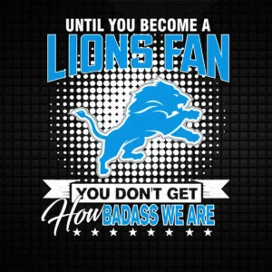 bold and modern with a vintage touch Lions classic SVG design showing pride for Cricut and Silhouette cutting machines