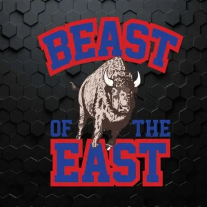 Vintage Buffalo Bills Beast Of The East SVG Digital File