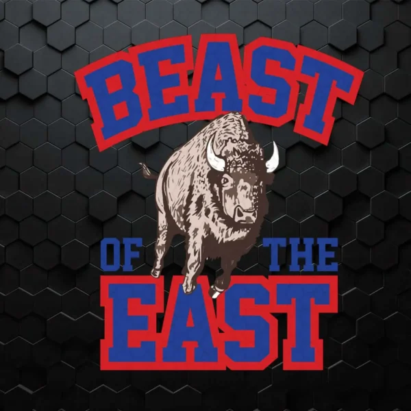 Vintage Buffalo Bills Beast Of The East SVG Digital File