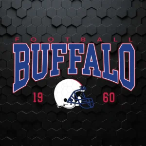 Vintage Buffalo Bills Football 1960 SVG Digital Download