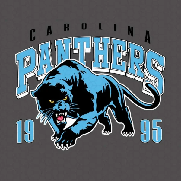 Vintage Carolina Panthers Football SVG Digital Download