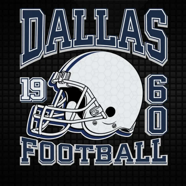 vintage with a modern twist Cowboys helmet SVG design showing pride for Cricut and Silhouette cutting machines