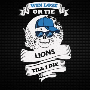 bold and modern with a vintage twist Lions skull SVG design showing pride and loyalty for Cricut and Silhouette cutting machines