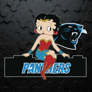 Woman Love Carolina Panthers SVG Cricut File