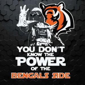 bold and modern with a playful twist Bengals classic SVG design showing excitement for Cricut and Silhouette cutting machines