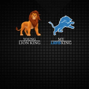 modern with playful elements Lions classic SVG design showing pride for Cricut and Silhouette cutting machines