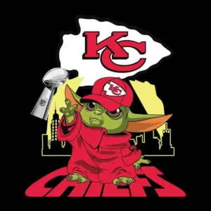 modern with a playful twist Chiefs classic SVG design showing excitement and pride for Cricut and Silhouette cutting machines