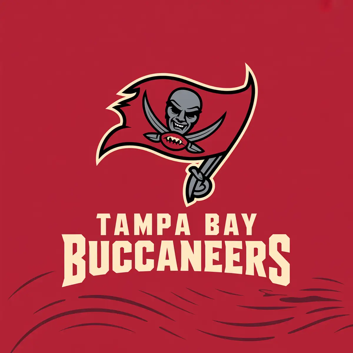 Tampa Bay Buccaneers SVG logo collection showing pewter, red and creamsicle designs