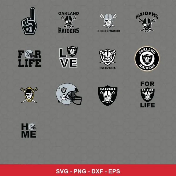 modern Raiders player SVG expressing team pride featuring raiders logo for Cricut and Silhouette