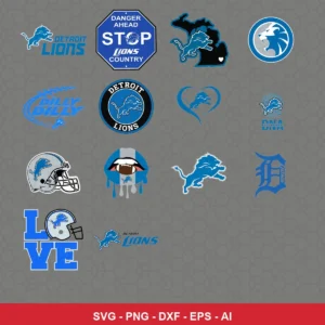 modern Lions player SVG expressing team pride for Cricut and Silhouette