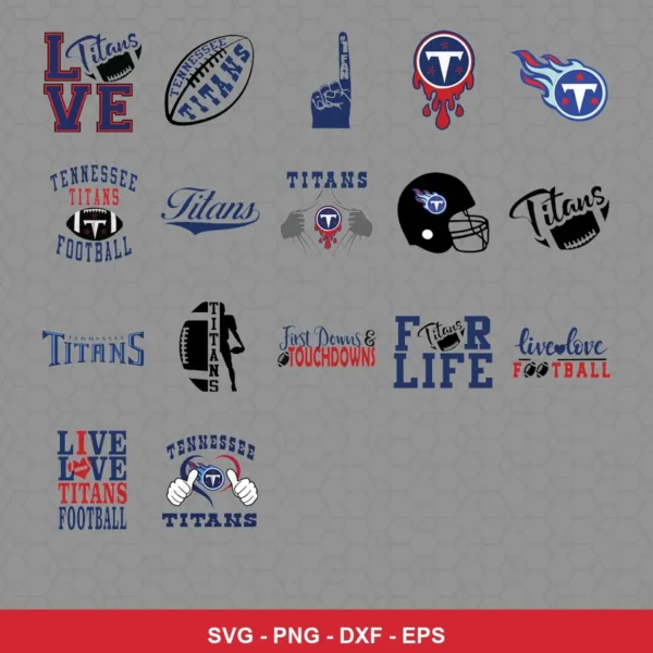 modern Titans player SVG expressing team pride featuring titans logo for Cricut and Silhouette