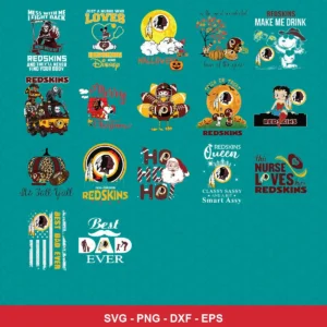 cartoon Commanders player SVG expressing team pride featuring cartoon characters for Cricut and Silhouette
