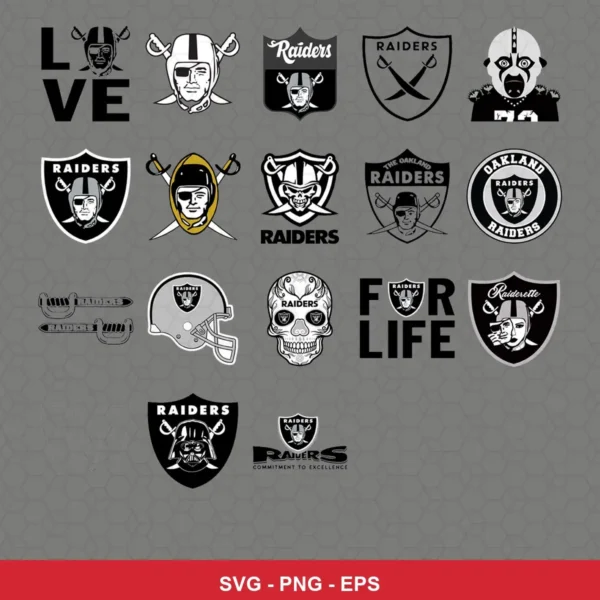 modern Raiders player SVG expressing team pride featuring raiders logo for Cricut and Silhouette