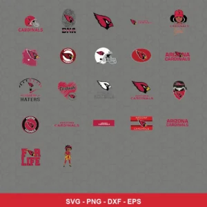 modern Cardinals player SVG expressing team pride featuring cardinals logo for Cricut and Silhouette