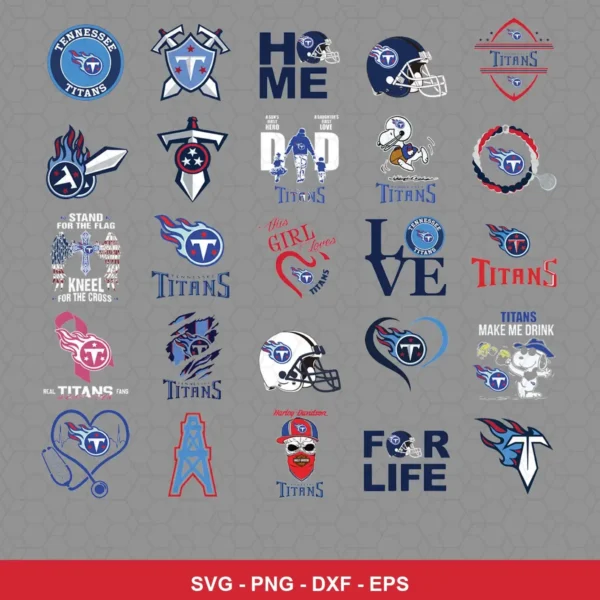 modern Titans player SVG expressing team pride featuring titans logo for Cricut and Silhouette