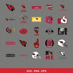 modern, clean, logo-centric with minimal cartoon elements Cardinals player SVG for Cricut and Silhouette