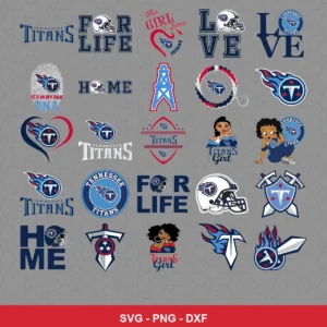 modern and playful Titans player SVG expressing team pride for Cricut and Silhouette