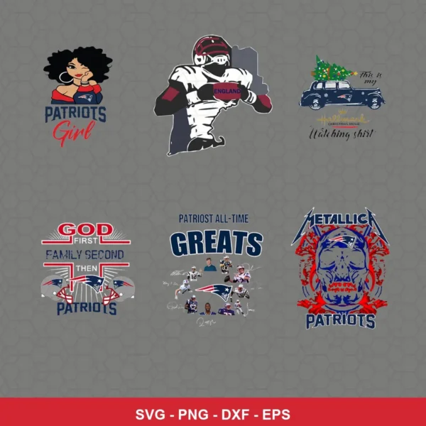modern cartoon Patriots player SVG expressing team pride featuring patriots girl for Cricut and Silhouette
