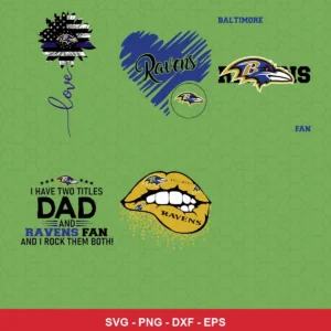 modern Ravens player SVG expressing team pride for Cricut and Silhouette