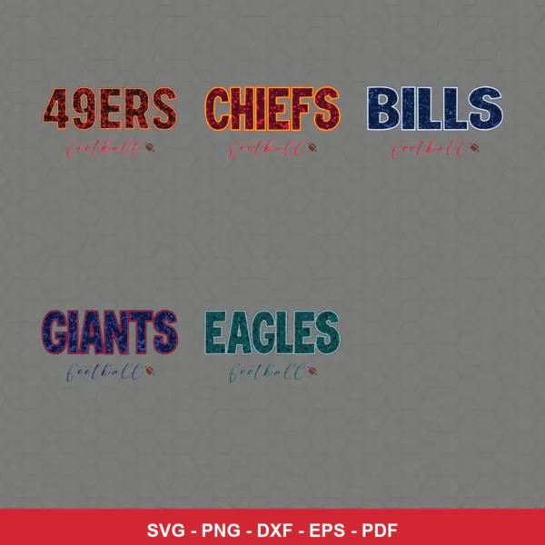 modern Bills player SVG expressing neutral featuring team names for Cricut and Silhouette